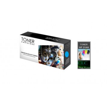 Compatible HP 314A (HP-Q7561A) Cyan toner cartridge